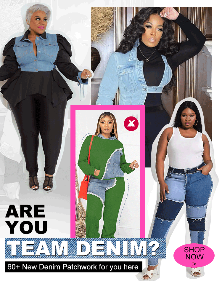 💅 Are you Team Denim? Xplus Wear